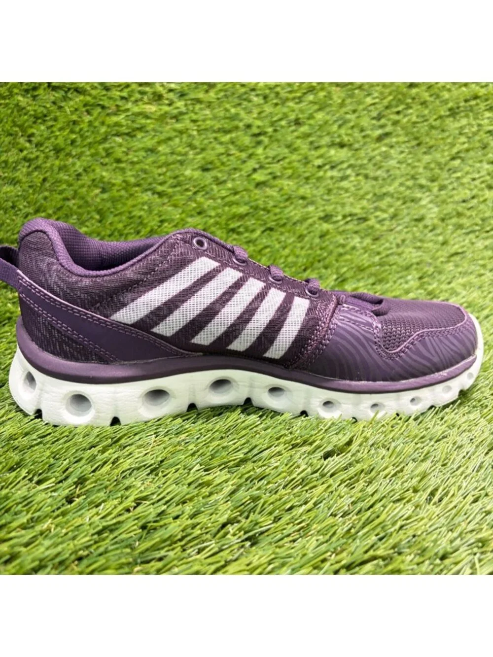 K-Swiss X Lite Womens Size 5.5 Purple White Athletic Running Shoes Sneakers